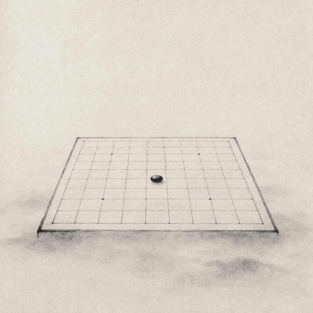 回到棋盘，先从轻的一局开始。
