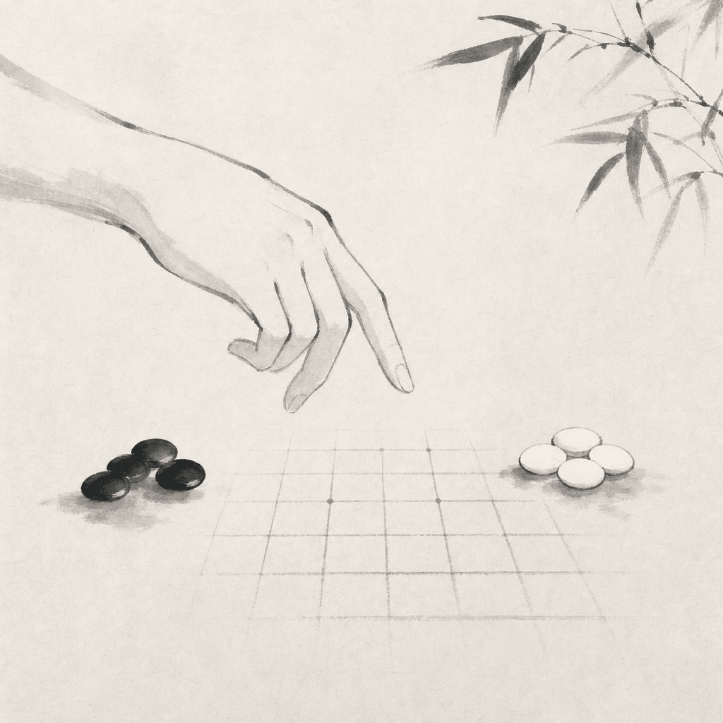 抽象的五子棋计分与棋盘