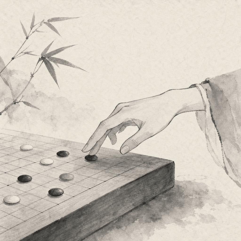 Swap2 开局选择流程示意：先放置初始棋子，再由对手选择颜色或追加棋子