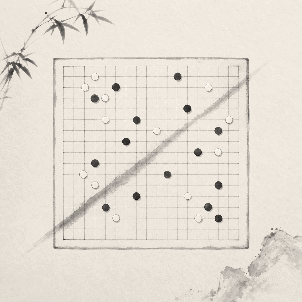 一张安静的棋盘，会先把方向交给眼睛。