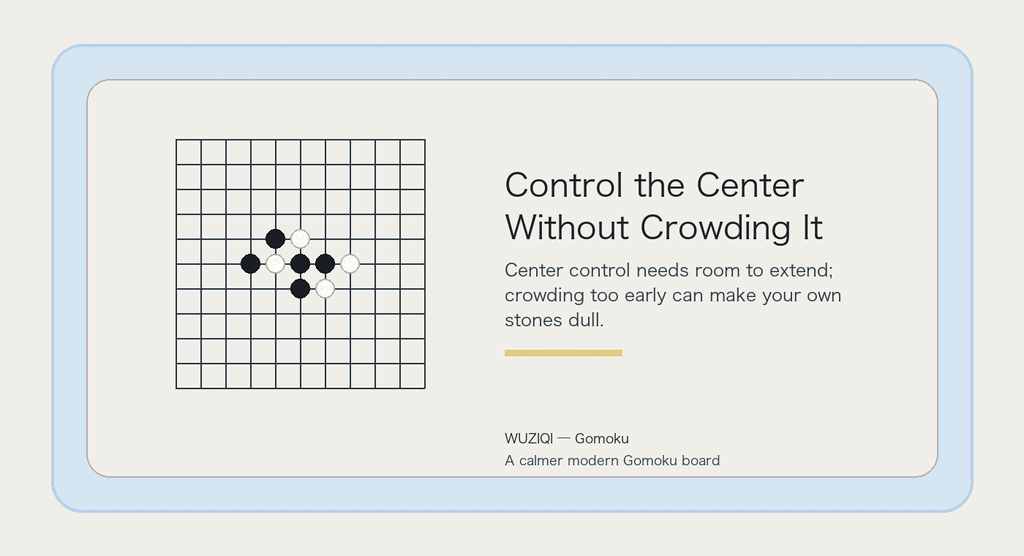 The center is valuable because it can breathe outward.