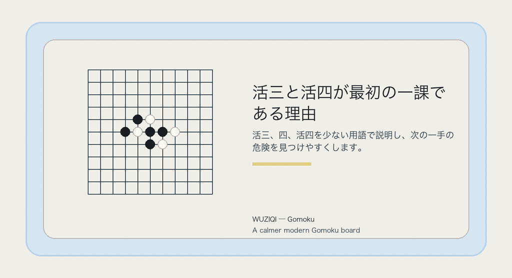 脅威の強さが、次の一手の静けさを決めます。